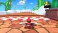 The starting line with Mii and Lakitu