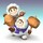 Concept artwork of the Ice Climbers from Super Smash Bros. Brawl