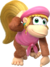 Dixie Kong artwork from Donkey Kong Country: Tropical Freeze.