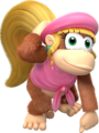 Dixie Kong artwork from Donkey Kong Country: Tropical Freeze.