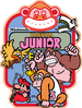 Donkey Kong Jr - cabinet side art