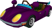 The model for Wario's Honeycoupe from Mario Kart Wii