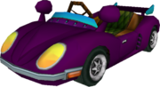 The model for Wario's Honeycoupe from Mario Kart Wii