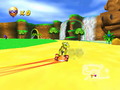 Diddy Kong Racing, front view of Krunch