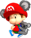 Baby Mario (Koala) from Mario Kart Tour