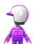 The Purple Mii Racing Suit from Mario Kart Tour