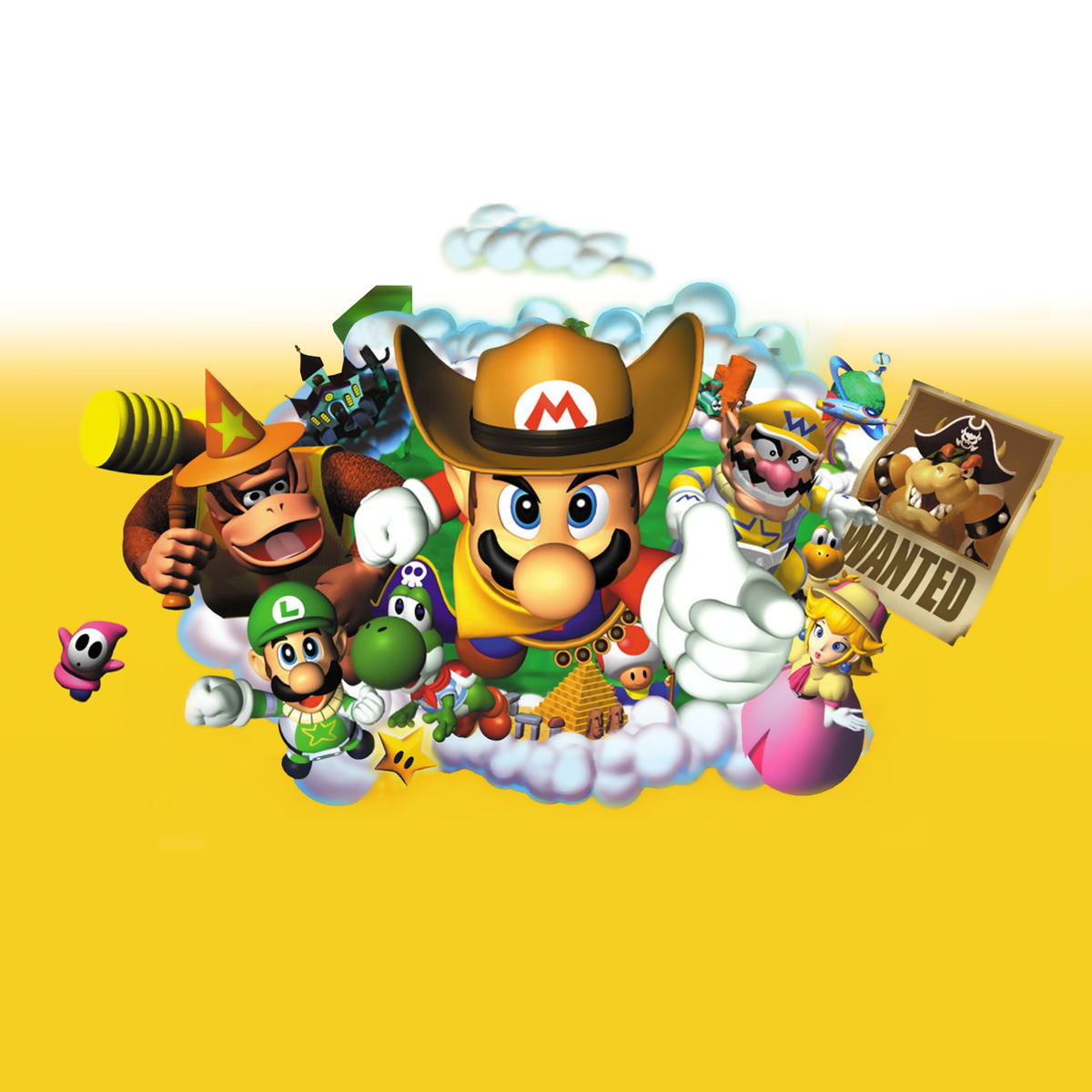 File:MP2 Groupart.png - Super Mario Wiki, the Mario encyclopedia