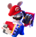 Rabbid Mario in Mario + Rabbids Sparks of Hope