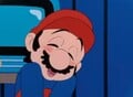 Mario blushing in response