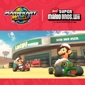The Japanese cover for the "Free Roam with New Super Mario Bros. Wii" playlist