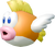 Model of an Eep Cheep from New Super Mario Bros. Wii.