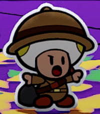 Professor Toad (Paper Mario: The Origami King)