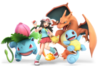 Pokémon Trainer's female variant in Super Smash Bros. Ultimate