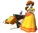 Mario Kart DS artwork: Princess Daisy