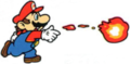 Super Mario Bros. 3 (Famicom) Fire Mario