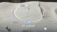 The location of a Power Moon in Super Mario Odyssey