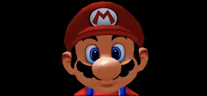 Mario showing the unnerved emotion in Super Mario Sunshine