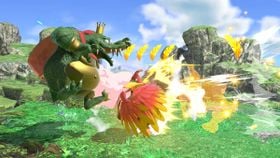 Banjo and Kazooie's side special in Super Smash Bros. Ultimate.