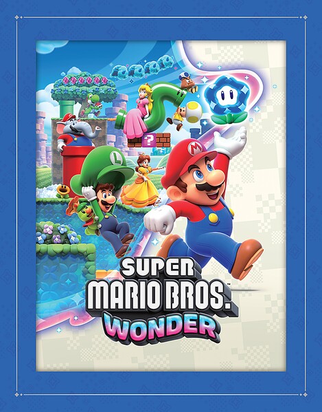 File:Super Mario Bros. Wonder Best Buy art print.jpg