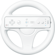 A Wii Wheel.