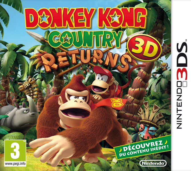 File:Box Fr - Donkey Kong Country Returns 3D.png