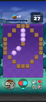 Stage 132 from Dr. Mario World