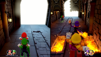 Dungeon Dash from Mario Party Superstars.