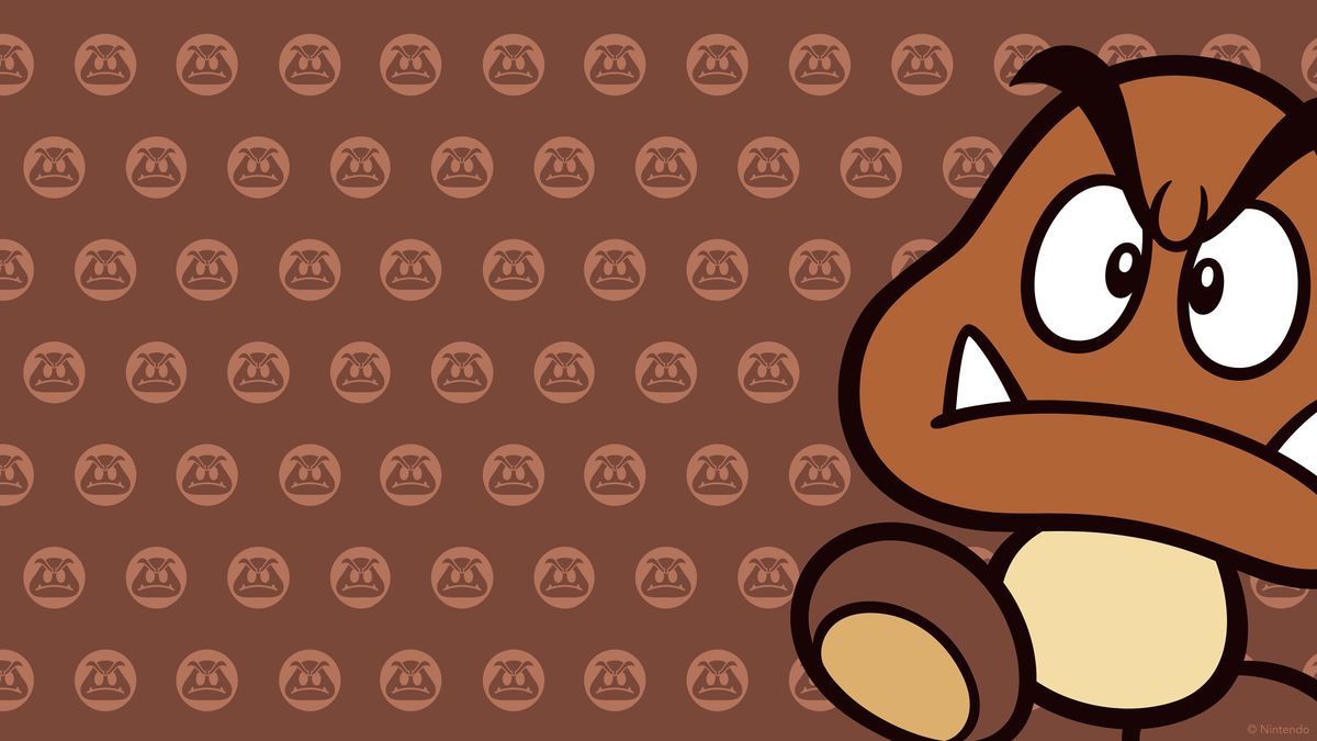 File:Goomba Desktop Wallpaper.jpg - Super Mario Wiki, the Mario ...