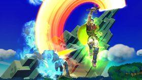 Ike's Great Aether in Super Smash Bros. for Wii U.