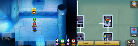 Eleventh block in Joke's End of Mario & Luigi: Superstar Saga + Bowser's Minions.