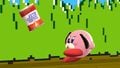 Kirby as Duck Hunt