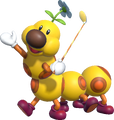 Artwork of Wiggler in Mario Golf: Super Rush