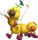 Artwork of Wiggler in Mario Golf: Super Rush