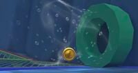 A Current from 3DS Wario Shipyard in Mario Kart Tour