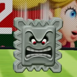 A Thwomp, from Mario Tennis Fever