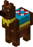 Minecraft Mario Mash-Up Llama Brown Trader Render.png
