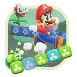 Super Mario Bros. Wonder – Nintendo Switch 2 Edition + Meetup in Bellabel Park 'Mysterious! Maze Race' Icon