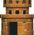 Sprite of a Fortress from New Super Mario Bros.