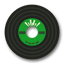 An icon of a Sound exhibit record from the Prisma Museum in Paper Mario: Color Splash.