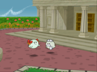 Bow and Bootler in Paper Mario: The Thousand-Year Door