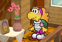 An attached image of Koopie Koo from the Mailbox SP in Paper Mario: The Thousand-Year Door.