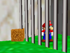 The gate glitch from Super Mario 64.