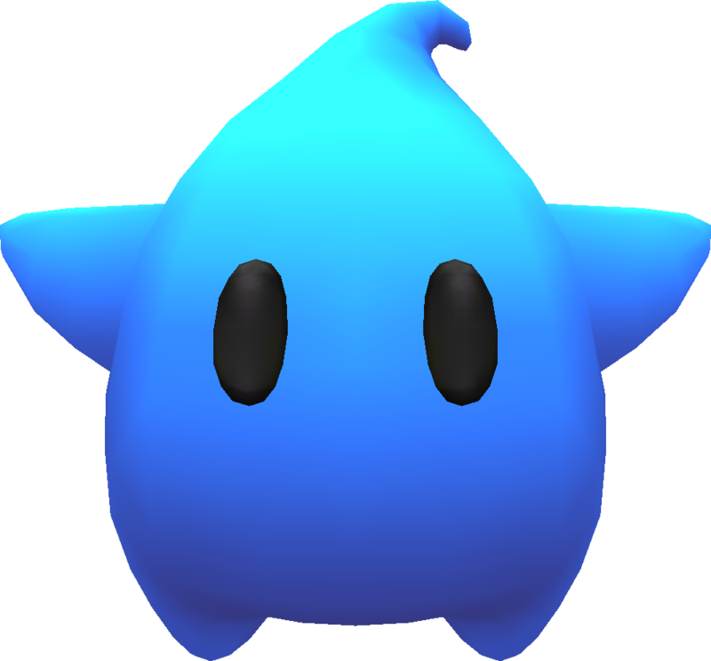 File:SMG Asset Model Luma (Blue).png - Super Mario Wiki, the Mario ...