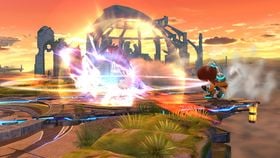 Stealth Burst in Super Smash Bros. for Wii U.