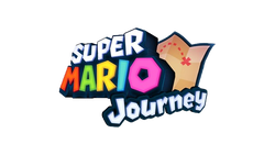 The logo of the fictional unannounced game Super Mario Journey