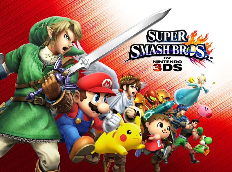 File:Super Smash Bros. for Nintendo 3DS - Group artwork.jpg
