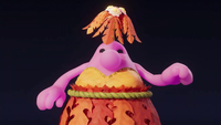 A female Pianta in The Super Mario Galaxy Movie