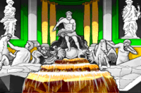 The Trevi Fountain in the DOS release of Mario is Missing!