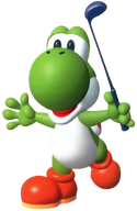 Yoshi in Mario Golf