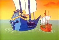 Blackbeard Koopa's ship